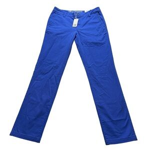 Cutter & Buck Voyager Chino Pants Blue Performance Stretch Mens 31x34